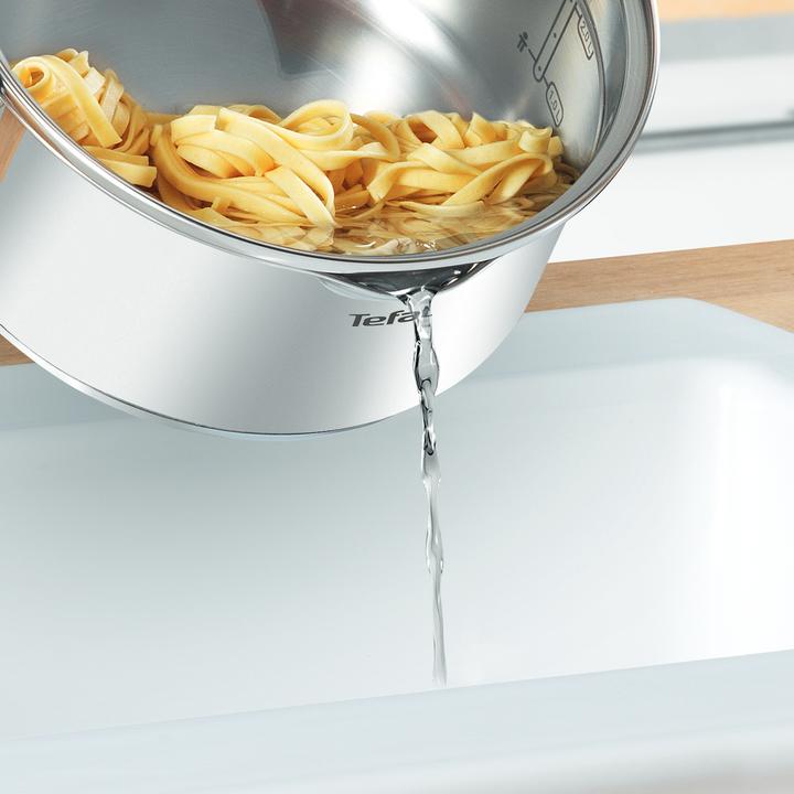 Actual product image Tefal Duetto (18 cm, Pot, Stainless steel)