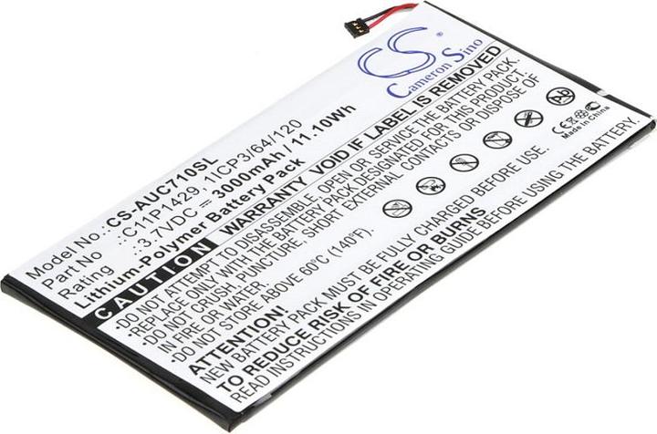 Actual product image NoName Battery C11P1429 for Asus, 3.7V, 3000mAh