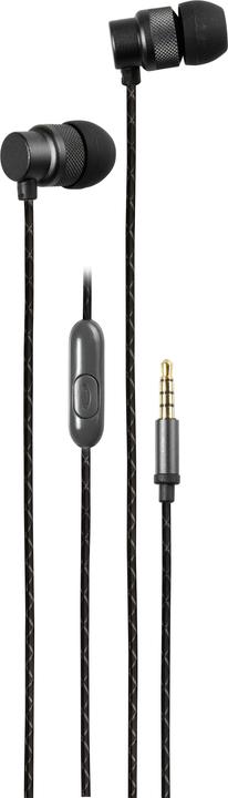 Actual product image Vivanco Premium Headset Wired In-ear Calls/Music Black (Cable)