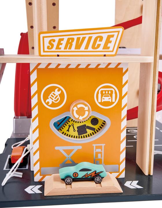 Actual product image Hape Stunt track with charging station