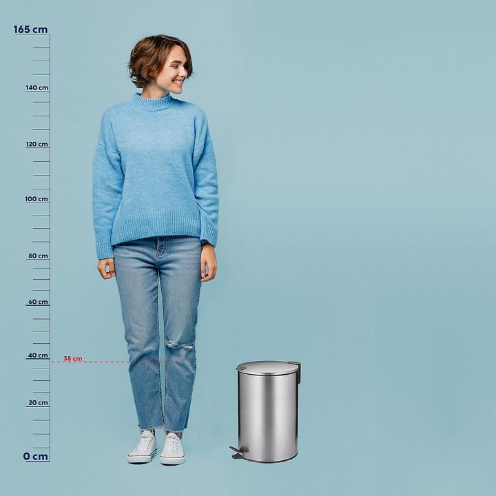 Image du produit Kela Poubelle Mats inox (12 l)