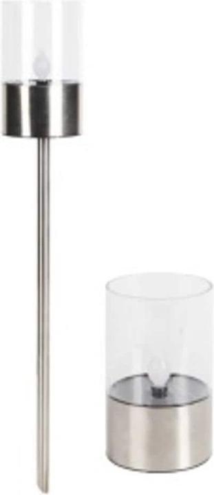 Actual product image GuGus LED solar light with candle flickering