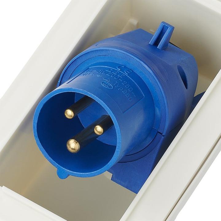 Actual product image ProPlus CEE power plug installation rectangular