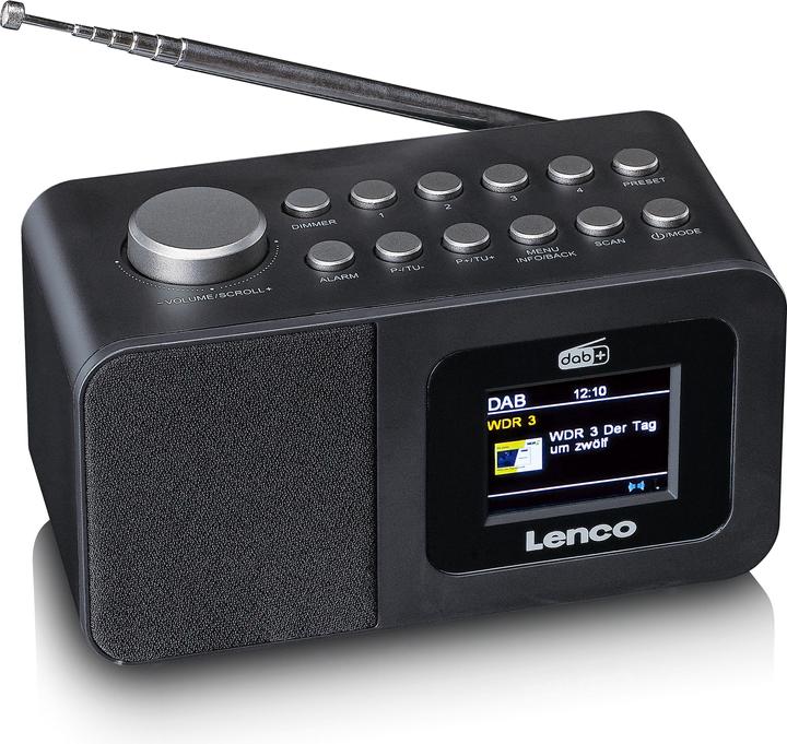 Produktbild Lenco CR-625BK (DAB+, FM, Bluetooth)