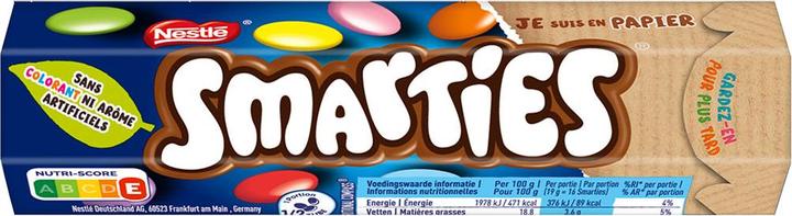 Actual product image Smarties Hexatube (41.60 g)
