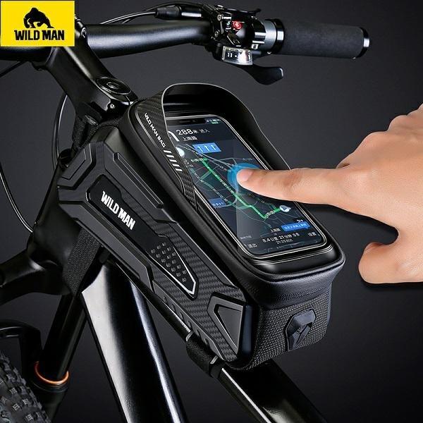 Actual product image Wildman Etui/uchwyt rowerowy M M30 sakwa na ramę czarna/black (Luggage carrier bag)