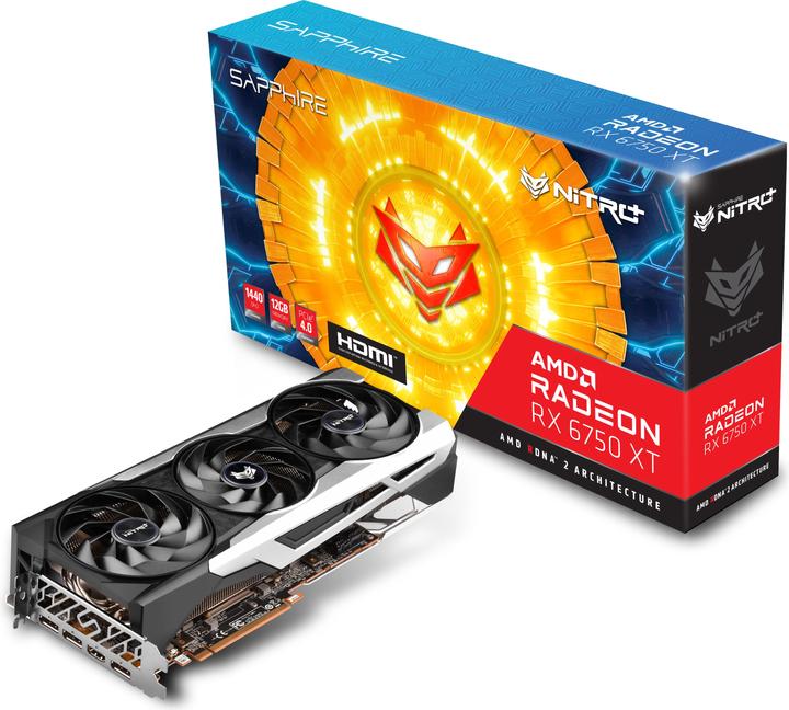 Immagine prodotto Sapphire Radeon RX6750XT Gaming OC Nitro+ (12 GB)