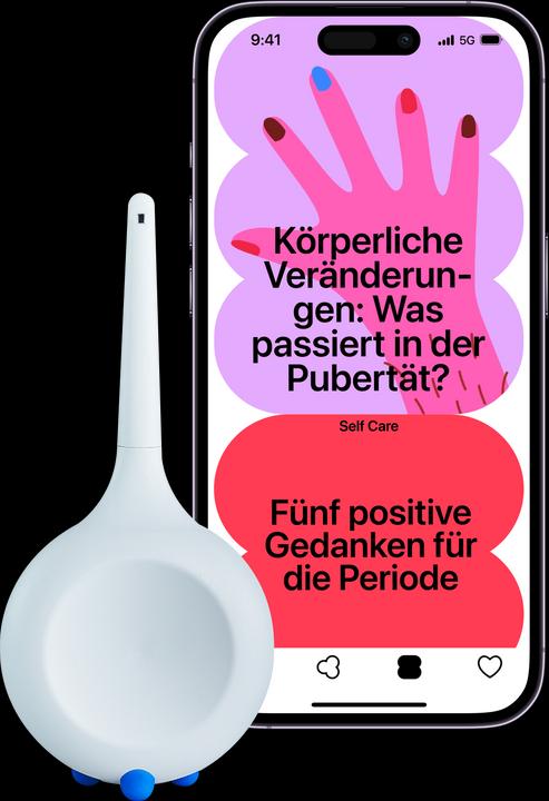 Actual product image Teena Period tracker and app for teens