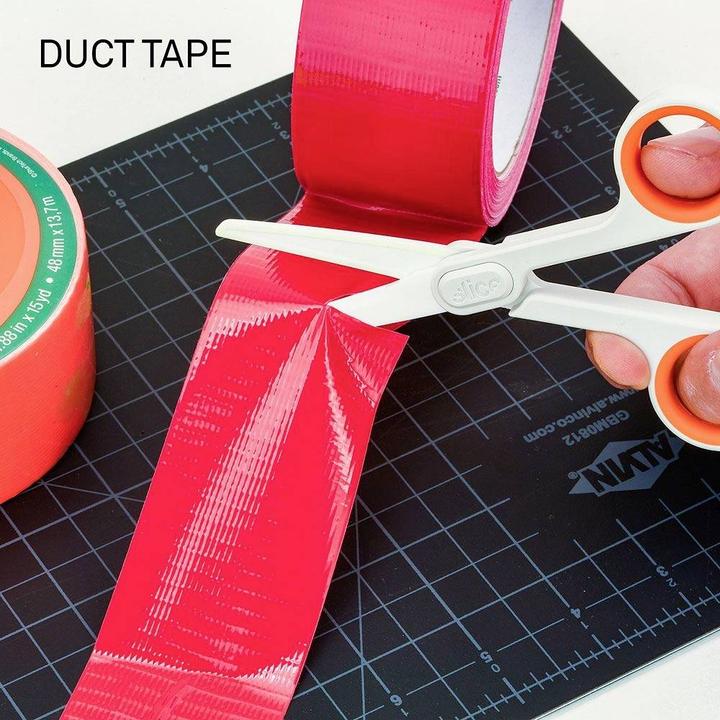 Actual product image Slice 10544 Universal scissors left-handed, right-handed 141 mm White, orange (14.10 cm)
