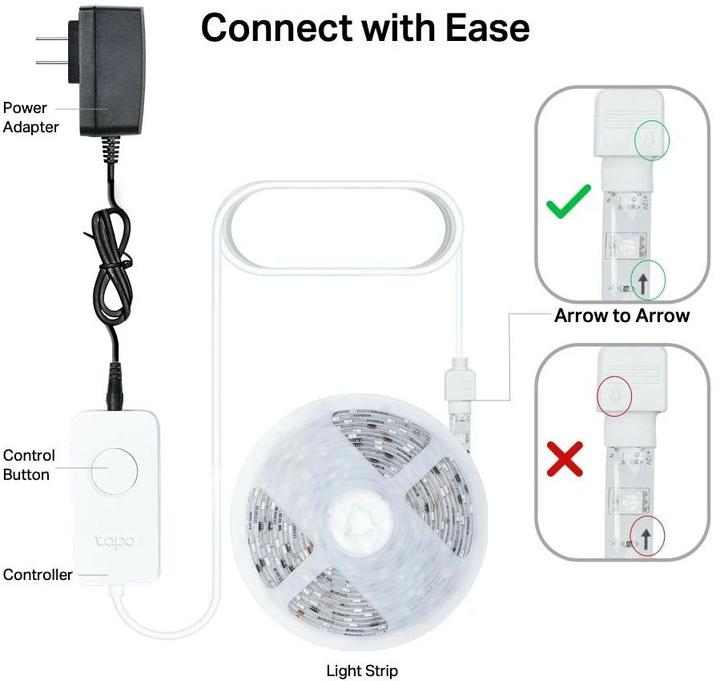 Produktbild TP-Link Tapo L930-5 (Mehrfarbig, 500 cm, Indoor)