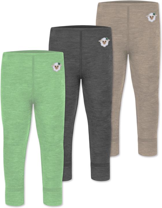 Normani 3er Pack Baby Merino Hose Unterhose „Tihoi" - 9509