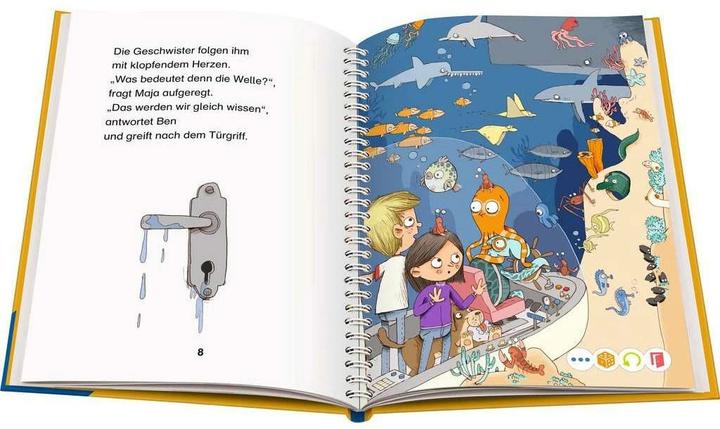 Actual product image tiptoi Lese-Lausch-Abenteuer Tiefsee (German, Annette new farmer, Nikolai Renger, 2023)