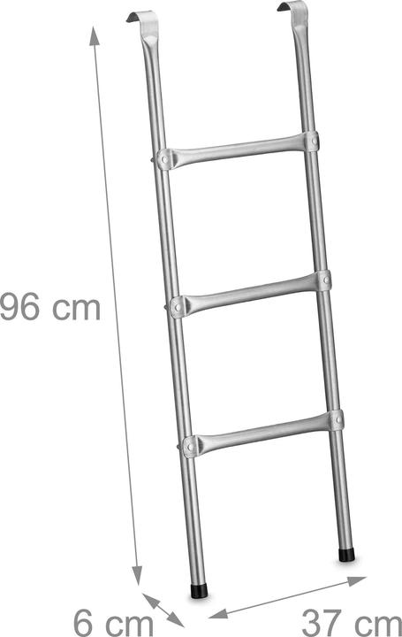 Actual product image Relaxdays Ladder trampoline