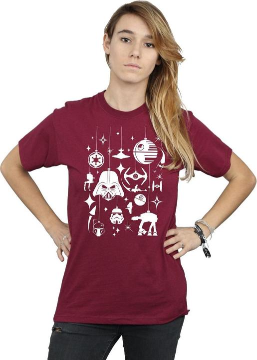 Produktbild Star Wars Christmas Decorations TShirt (XXL)