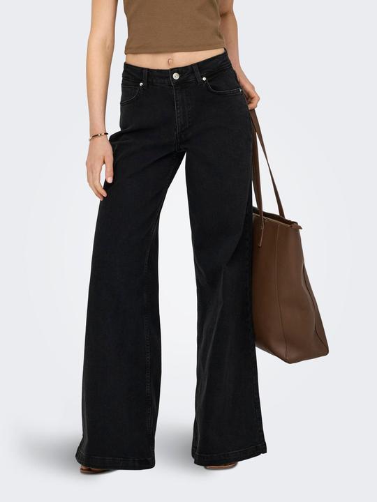 Immagine prodotto Only ONLCALIFORNIA Mittlere Taille Weiter Beinschnitt Jeans Jeans mit weitem Bein (W27/L34)