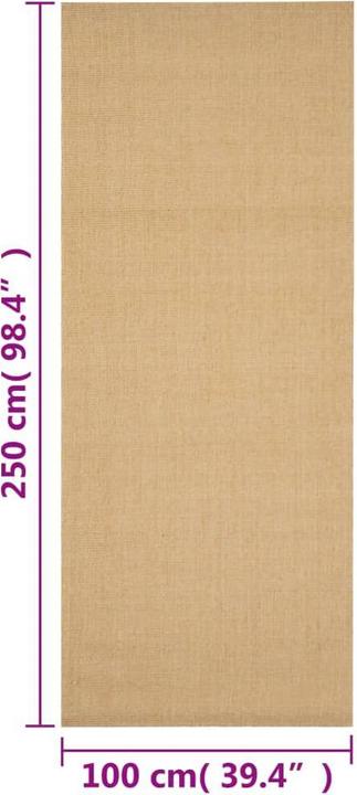 Produktbild VidaXL Teppich (100 x 250 cm)