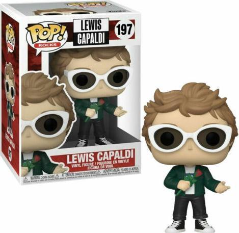 Actual product image Funko Pop! Rocks : Lewis Capaldi (197)