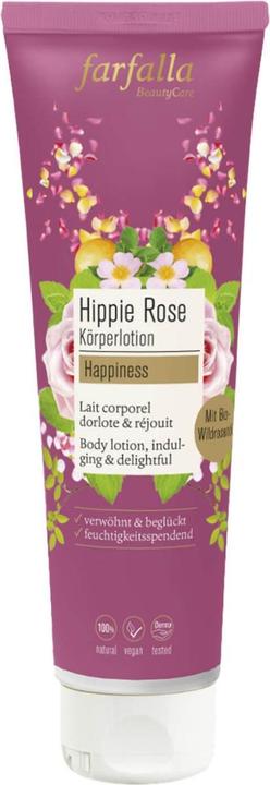 Farfalla Körperlotion Hippie rose Happiness Lot (Körpercreme, 150 ml)