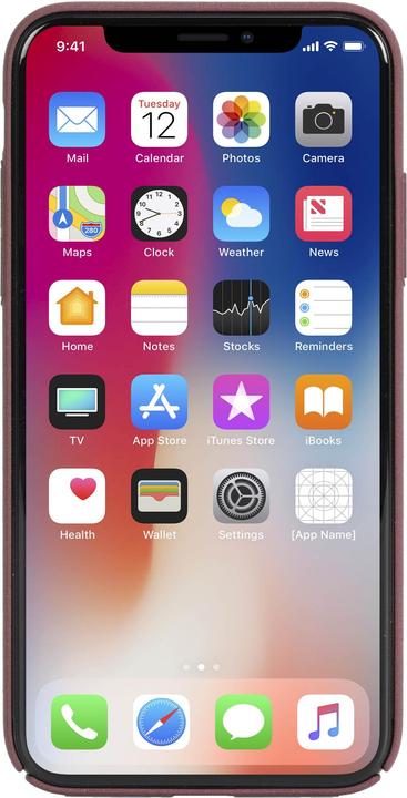 Actual product image Krusell Sandby Cover Apple iPhone XS rust (Apple iPhone X)
