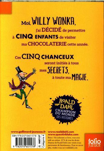 Produktbild Charlie et la chocolaterie (Französisch, Roald Dahl, Quentin Blake, Elizabeth Gaspar, 2016)