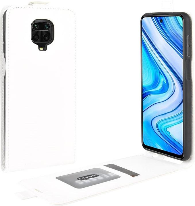 Immagine prodotto Cover-Discount Xiaomi Redmi Note 9 Pro - Classic Flip Case verticale bianco (Xiaomi Redmi Note 9 Pro Max, Xiaomi Redmi Note 9 Pro, Xiaomi Redmi Note 9S)