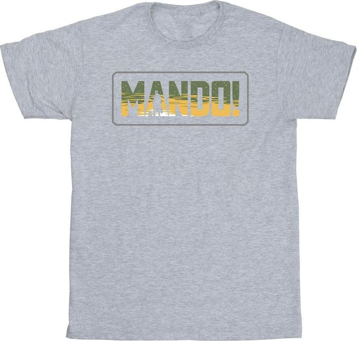 Star Wars The Mandalorian Mando Cutout TShirt (XL)