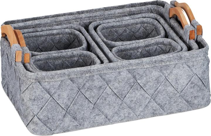 Produktbild Relaxdays 8-tlg. Schrank-Organizer (8 x, 42 x 31 x 19 cm)
