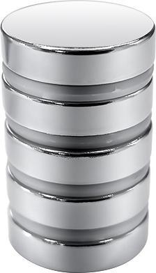 Immagine prodotto Rs Pro Magnete in neodimio, disco, 20mm x 5mm (1 x)