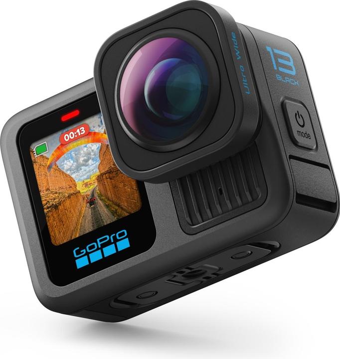 Produktbild GoPro Hero13 Bk Ultra Wide Edition (60p, Bluetooth, GPS)