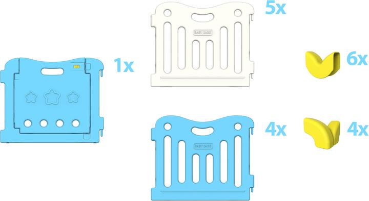 Actual product image Baby Care Playpen (219 cm, 147 cm)
