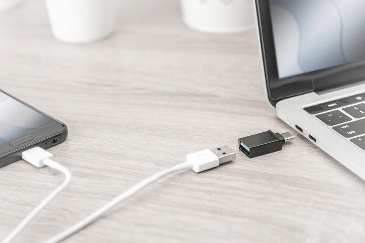 Actual product image Digitus AK-300506-000-S (USB-A, USB-C, 19.70 cm)