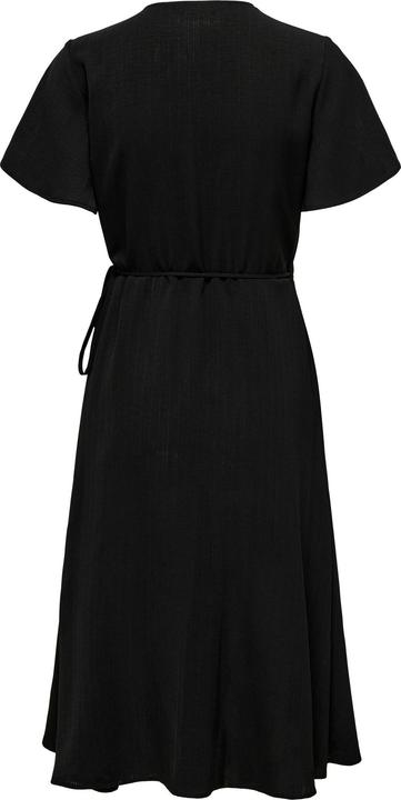 Actual product image Only Stucali S/S Midi Wrap Dress Wvn (XL)