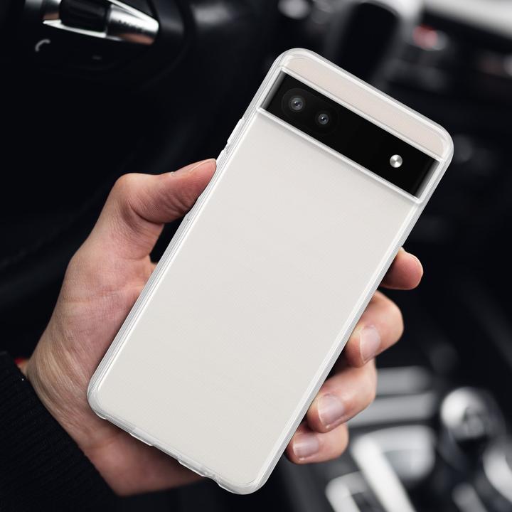 Actual product image Cadorabo TPU Ultra Slim AIR Case for Google PIXEL 6A (Google Pixel 6a)
