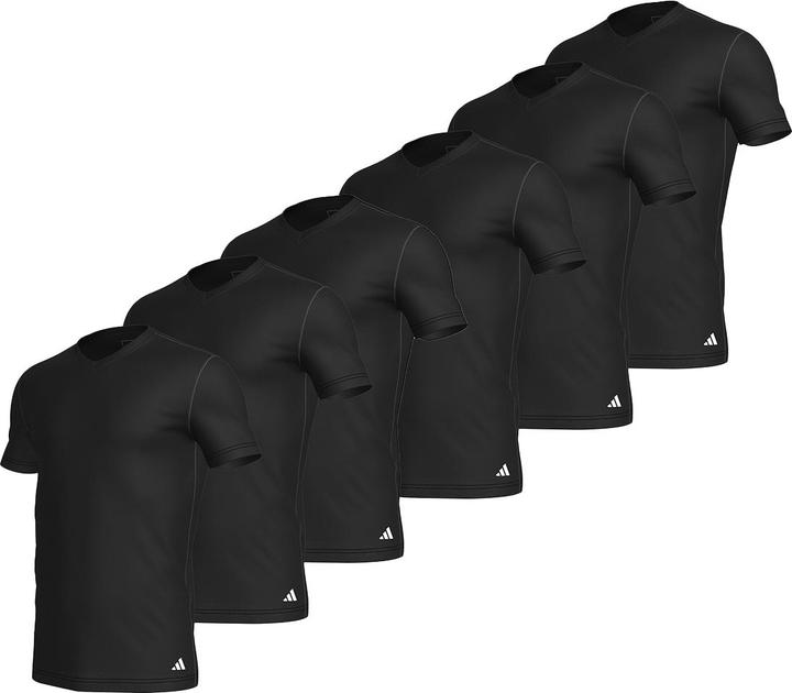 Immagine prodotto adidas 6er Pack Active Core Cotton Unterhemd / Shirt Kurzarm (L)