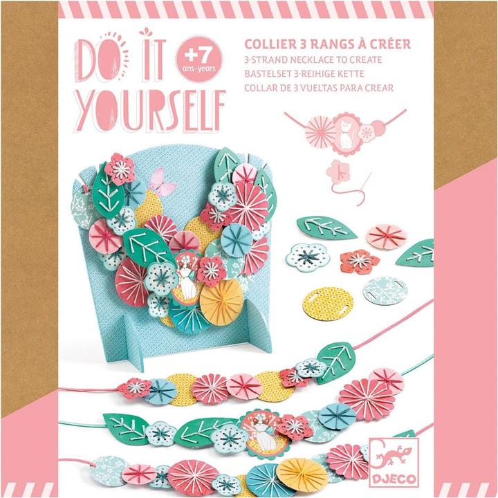 Actual product image Djeco DIY - Flora necklaces