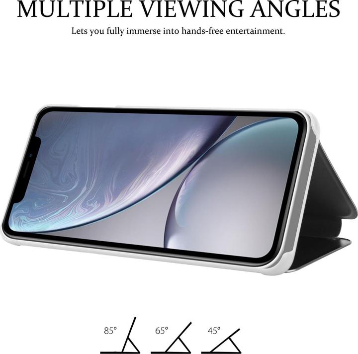 Produktbild Cadorabo Book Smart View Spiegel Cover (Apple iPhone XR)