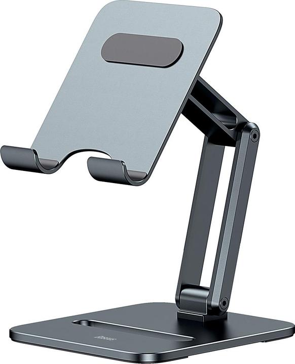 Actual product image Baseus Desktop Biaxial Foldable Metal Stand (for Tablets) Grey