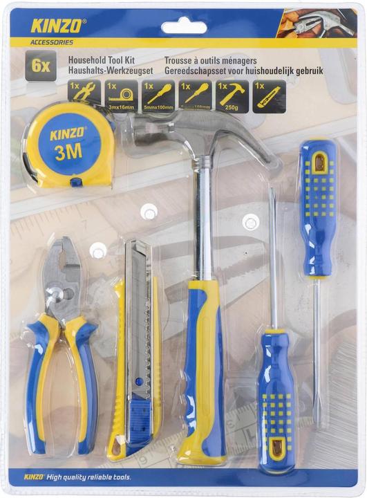 Immagine prodotto Kinzo Set di utensili 6 pezzi. (350 mm)