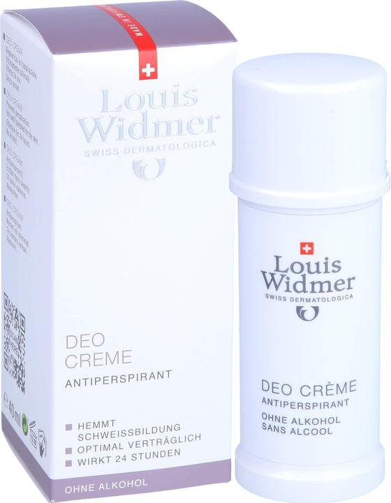 Actual product image Louis Widmer Deodorant perfumed (Crème, 40 ml)