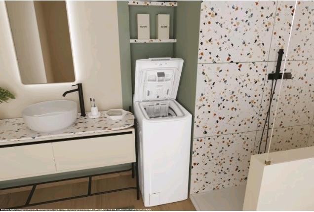 Image du produit Candy TCA473D3-S Lave-linge à chargement par le haut 7Kg 1400 (7 kg, Vers le bas)