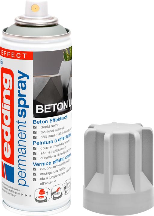 Actual product image Edding 5200 "Permanent spray", concrete effect silk matt (Concrete effect, 0.20 l)