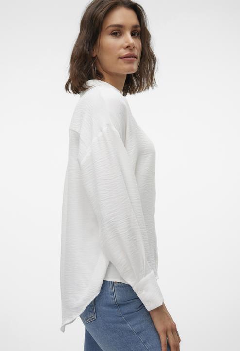 Actual product image Vero Moda Vmmelaney Queeny Ls Shirt Wvn Noos (L)