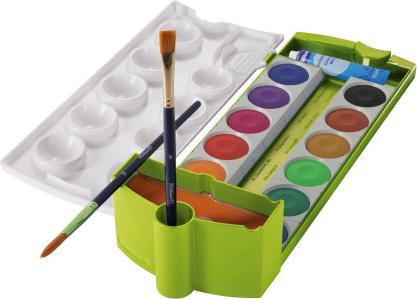 Produktbild Pelikan Farbkasten 12ST K12G grün (Mint, 12 ml)