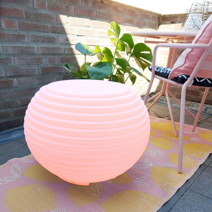 Produktbild Nedis The.Pouf Mehrfarbige Poef/Beistelltafel & Bluetooth Lautsprecher (8 h, Akkubetrieb)