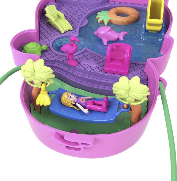 Produktbild Polly Pocket Spielset Affenmama und Baby