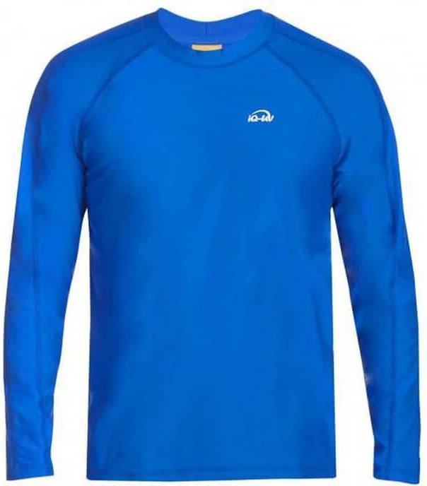 IQ-UV Men's lycra long-sleeved UV 300 beach & sea long-sleeved