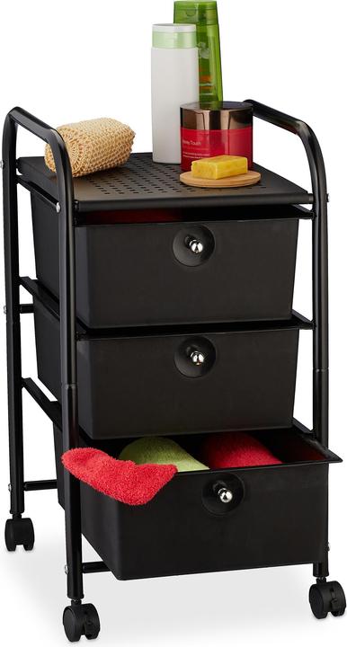 Immagine prodotto Relaxdays Carrello bagno (33 x 39 x 60 cm)