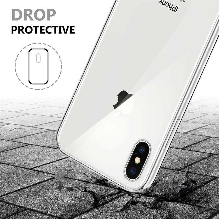 Productafbeelding Cadorabo TPU 360 graden hoesje (Apple iPhone XS Max)