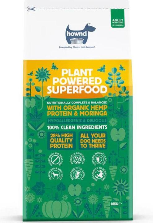 Actual product image Hownd Organic Hemp Protein & Moringa Adult Dog Food (Adult, 10000 g)