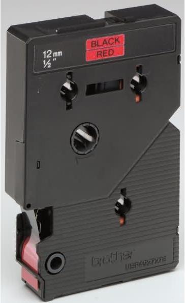 Actual product image Brother P-Touch (1.20 cm, Red)